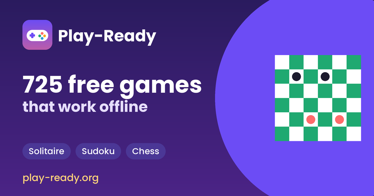 Play-Ready: free offline games